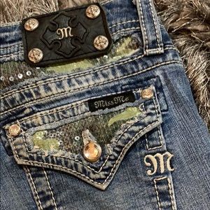 Miss Me Camouflage Bootcut Jeans